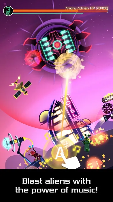 Groove Planet - Rhythm Clicker سکرین شاٹس