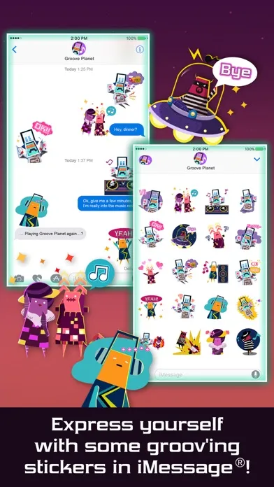 Groove Planet - Rhythm Clicker سکرین شاٹس