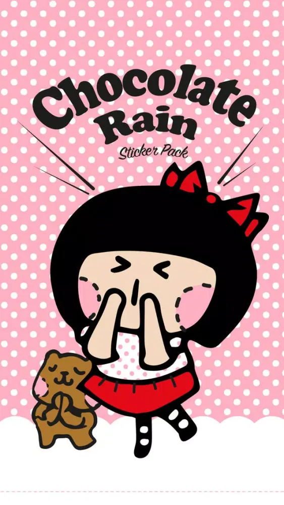 Chocolate Rain Stickers 스크린샷