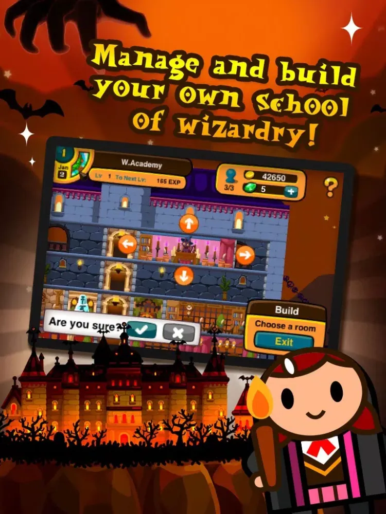 Скриншоты Little Warlock School iPad 