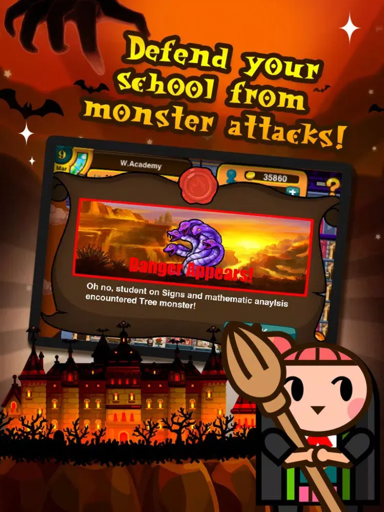 Скриншоты Little Warlock School iPad 