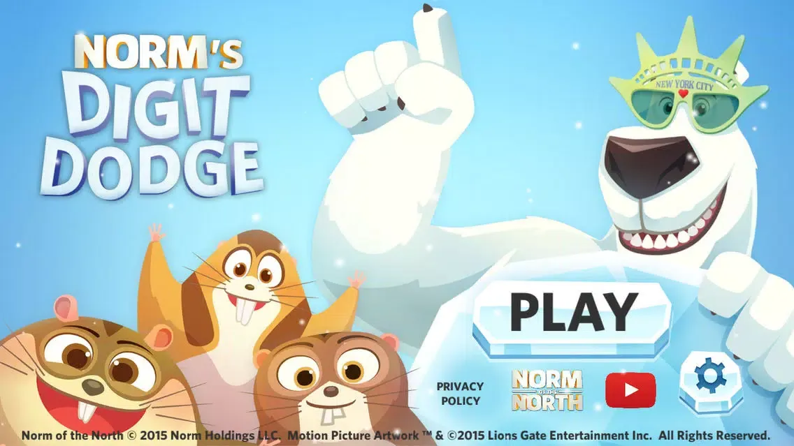 Norm of the North's Digit Dodge Screenshots