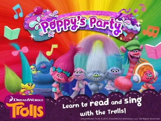 Captures d'écran de Trolls: Poppy's Party - Read and Sing-Along Book iPad 