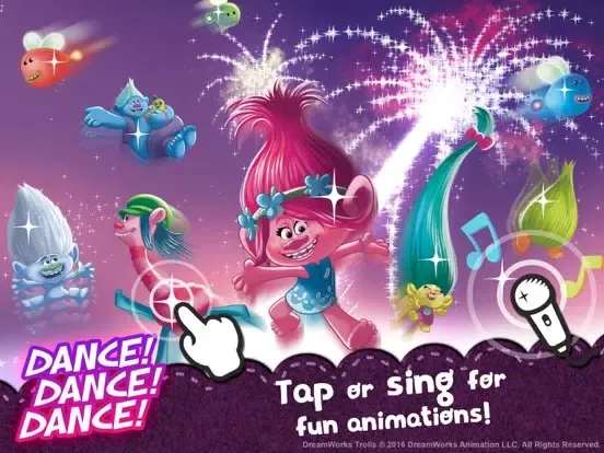 Captures d'écran de Trolls: Poppy's Party - Read and Sing-Along Book iPad 