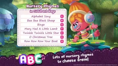 Captures d'écran de Trolls: Poppy's Party - Read and Sing-Along Book