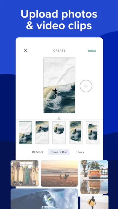 Скриншоты Animoto: Video Maker & Editor
