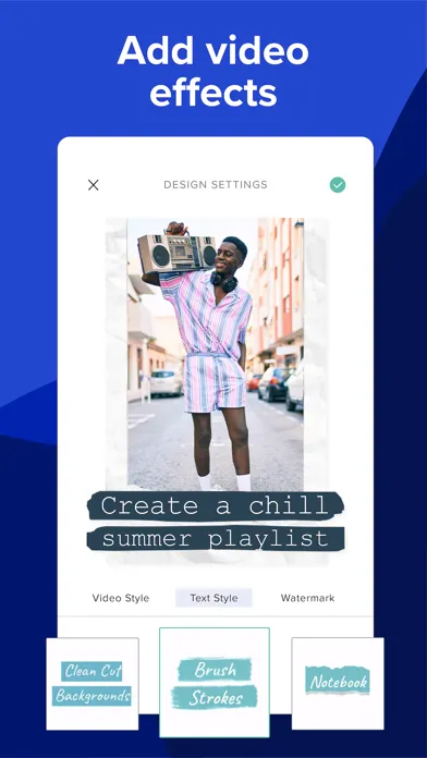 Скриншоты Animoto: Video Maker & Editor