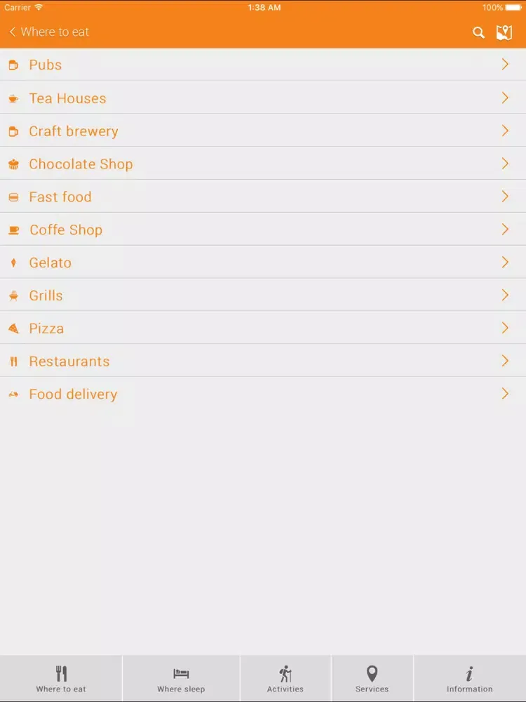 ภาพหน้าจอของ Guía de Bariloche iPad 