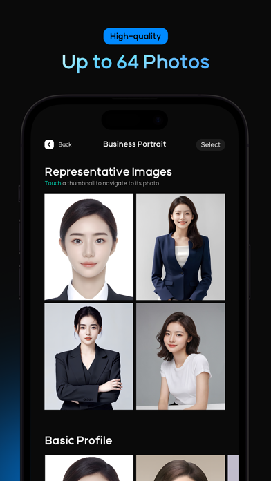 1thePic - AI Profile & Filter应用截图