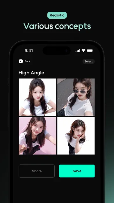 ภาพหน้าจอของ 1thePic - AI Profile & Filter