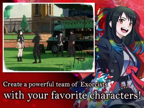 Capturas de tela do AlternaVvelt Blue Exorcist AS iPad 