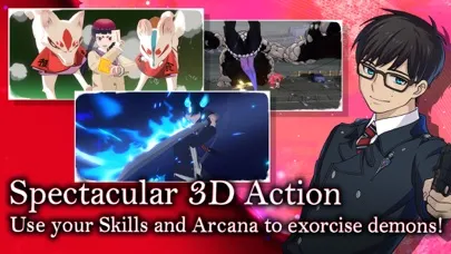 Capturas de tela do AlternaVvelt Blue Exorcist AS