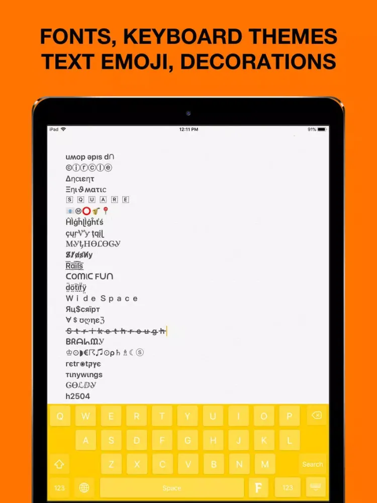 Font App Pro -Cool Text Styles iPad  স্ক্রিনশট