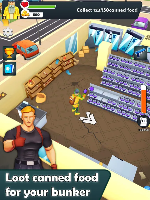 Bunker Builder! iPad  Screenshots