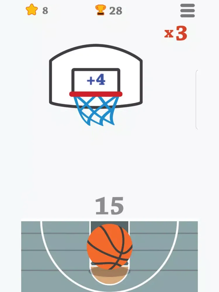 Captures d'écran de Basketball shooter challenge iPad 