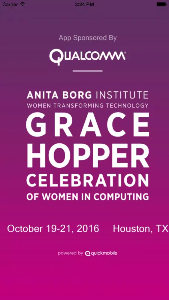 Grace Hopper Celebration 16 Screenshots