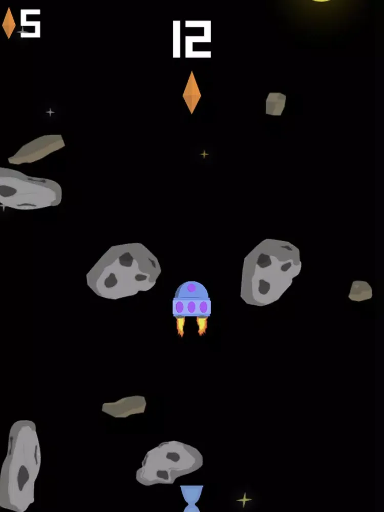 Tangkapan layar Rocky Space iPad 