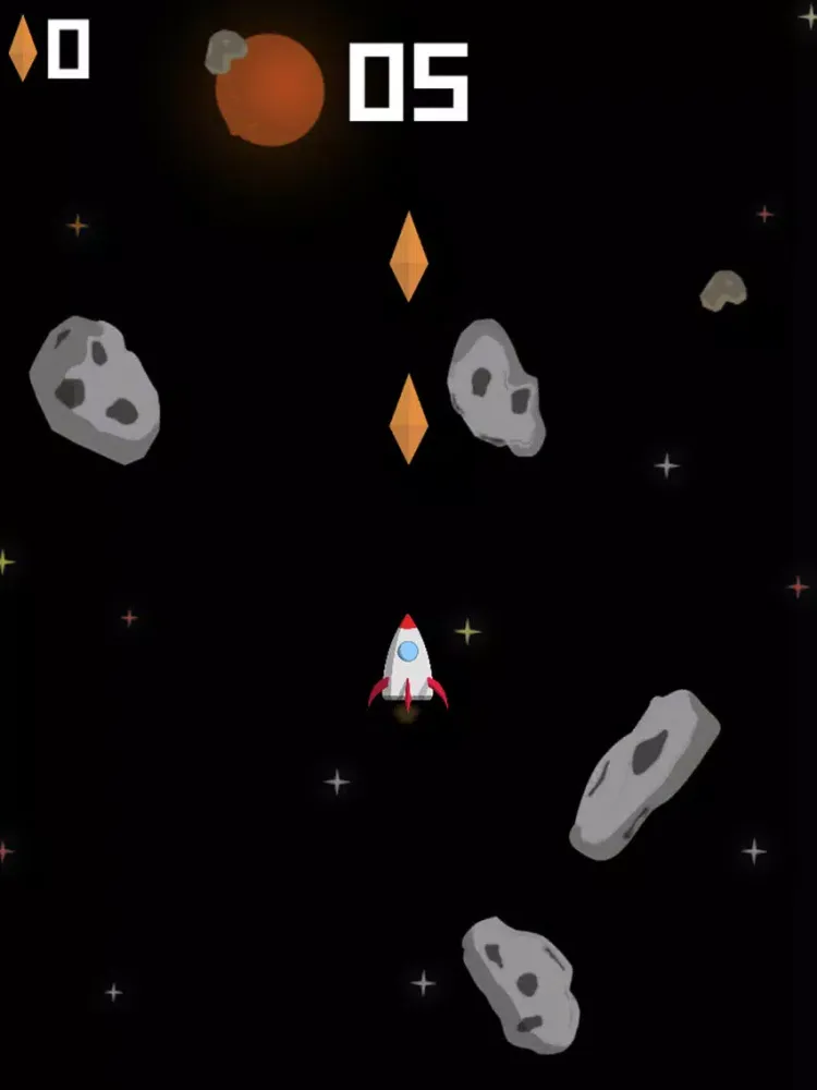 Tangkapan layar Rocky Space iPad 