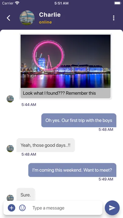 Gapshup Screenshots