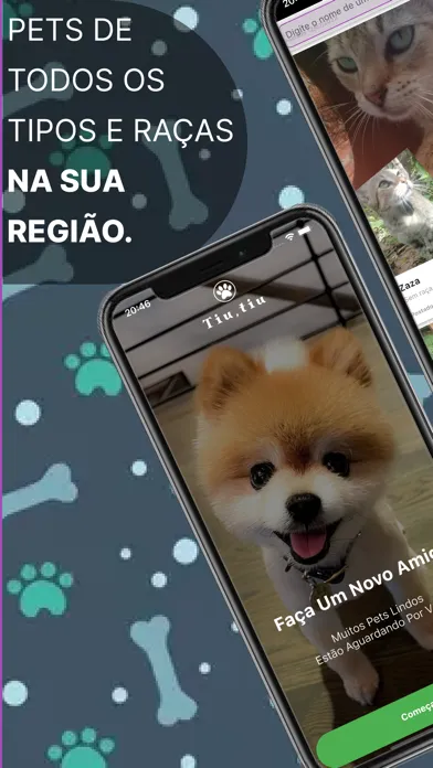 Tiutiu: Adoção de animais Screenshots