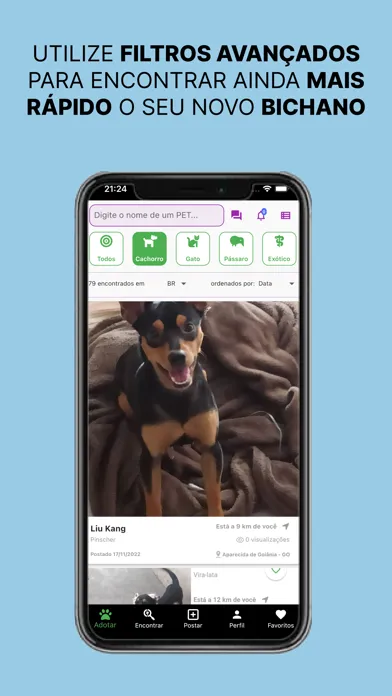 Tiutiu: Adoção de animais Screenshots