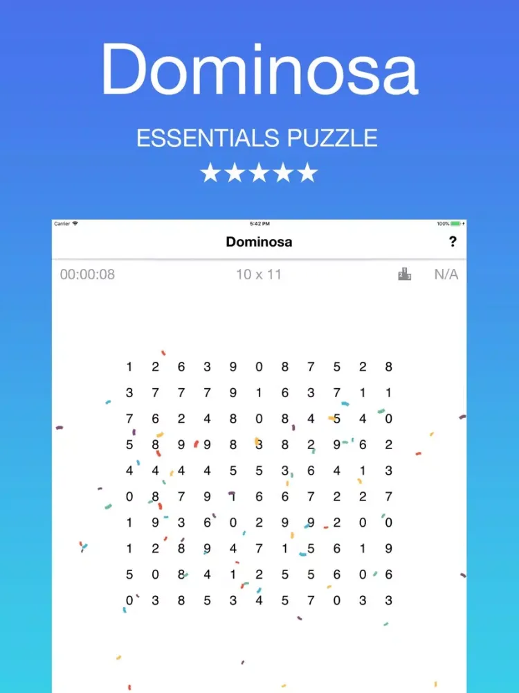 Dominosa iPad 應用截圖
