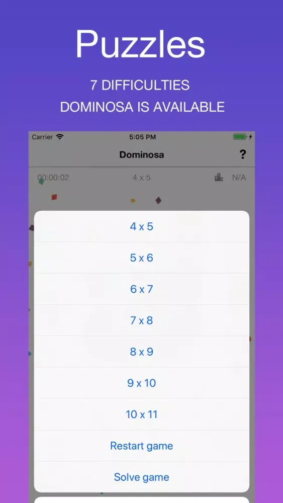 Dominosa應用截圖