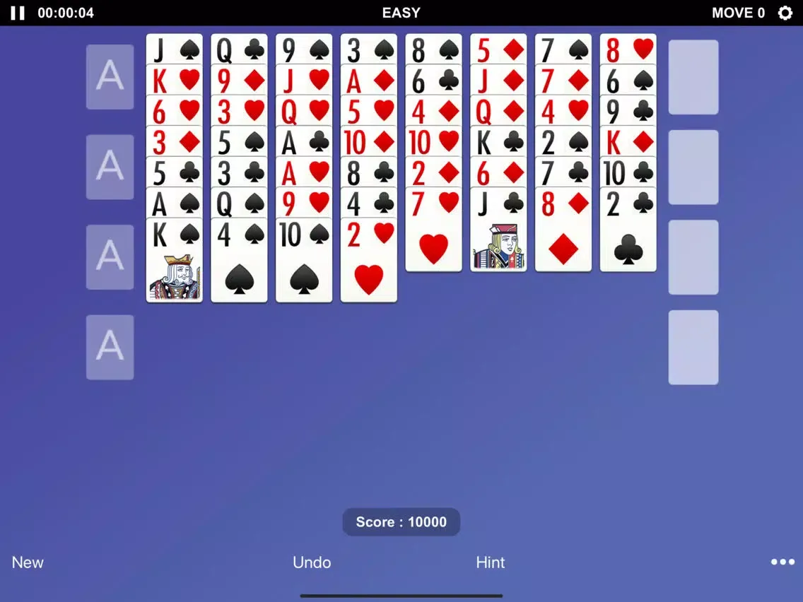 ภาพหน้าจอของ Gaps Solitaire iPad 