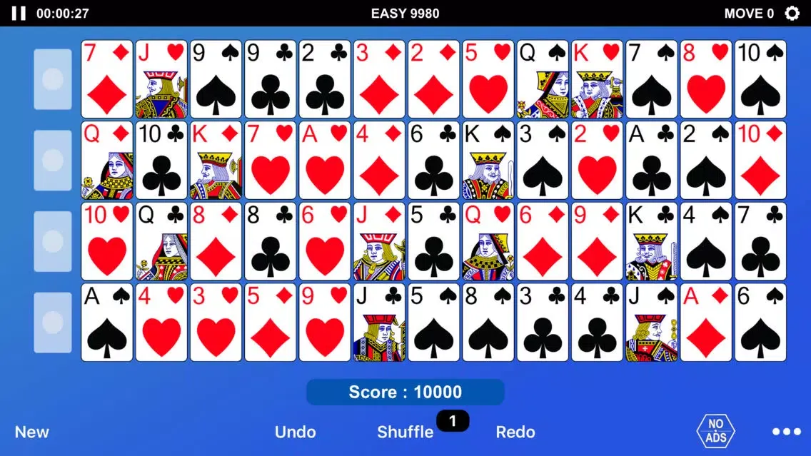 ภาพหน้าจอของ Gaps Solitaire