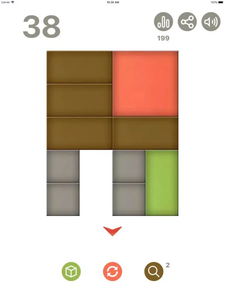 Klotski. iPad  स्क्रीनशॉट