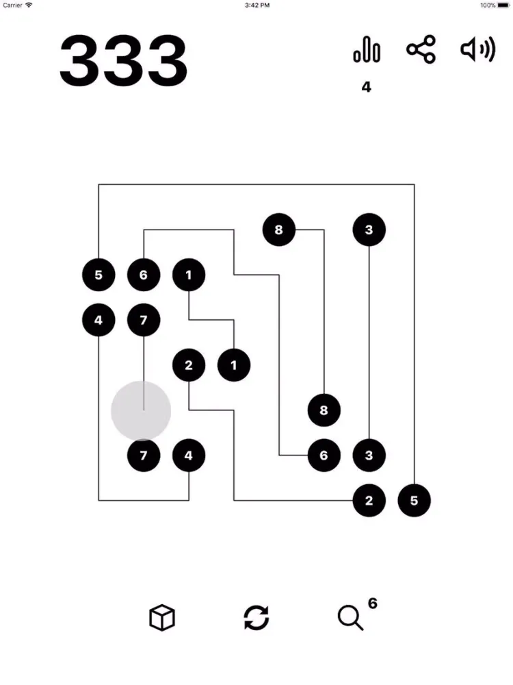 Ảnh chụp màn hình của NumberLink Game iPad 