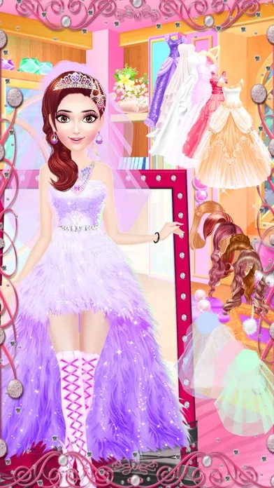 Tangkapan layar Princess Wedding Makeover @2