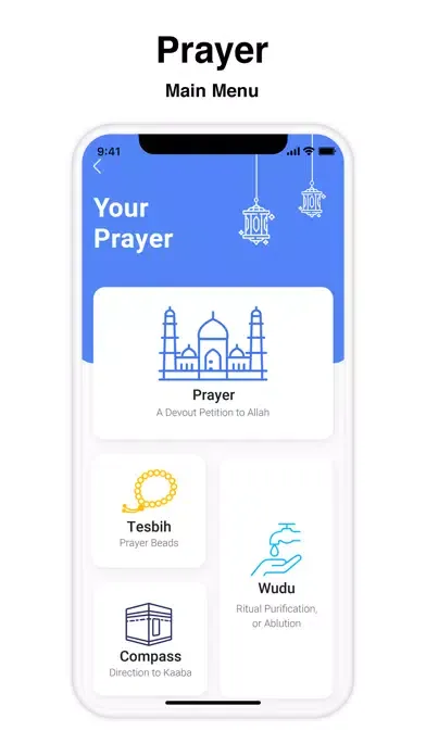 Muslim Azan and Prayer App स्क्रीनशॉट