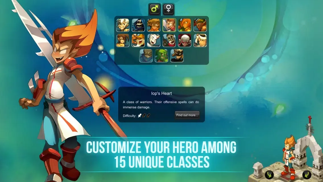 Captures d'écran de Dofus Touch Early