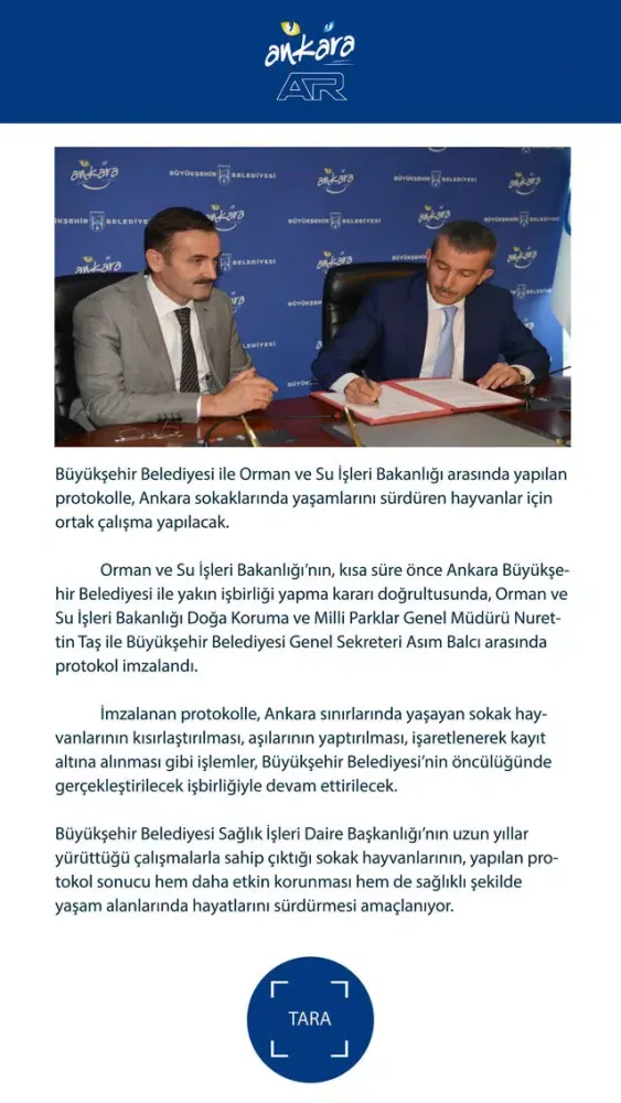 Tangkapan skrin Ankara AR