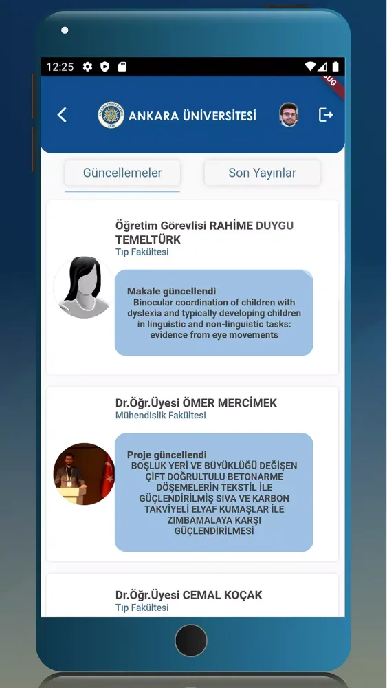 Ankara Üniversitesi Screenshots