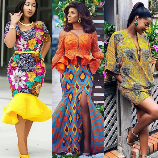 ANKARA LADIES DRESS STYLE 2024 ANKARA LADIES DRESS STYLE 2024