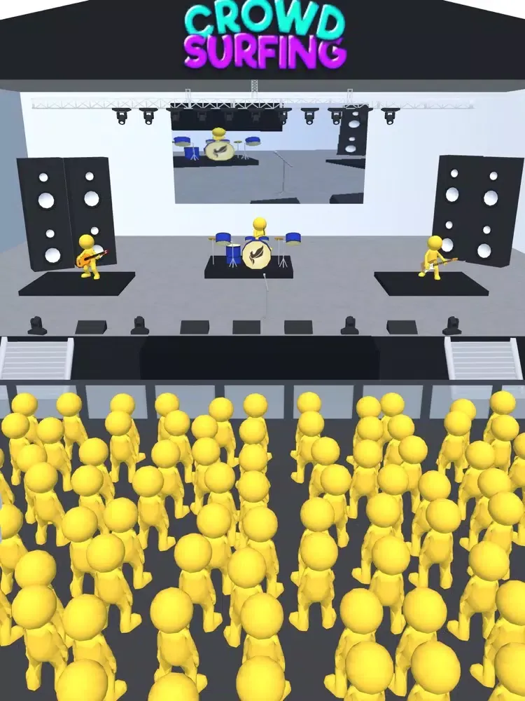 Crowd Surfing 3D iPad  سکرین شاٹس