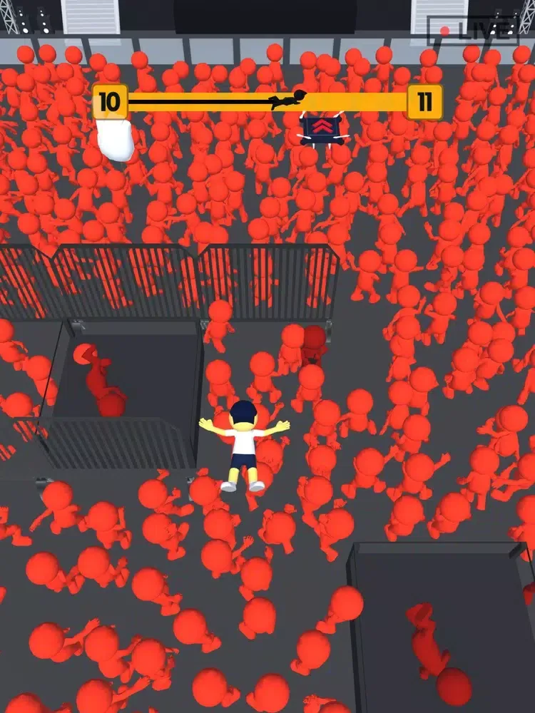 Crowd Surfing 3D iPad  سکرین شاٹس
