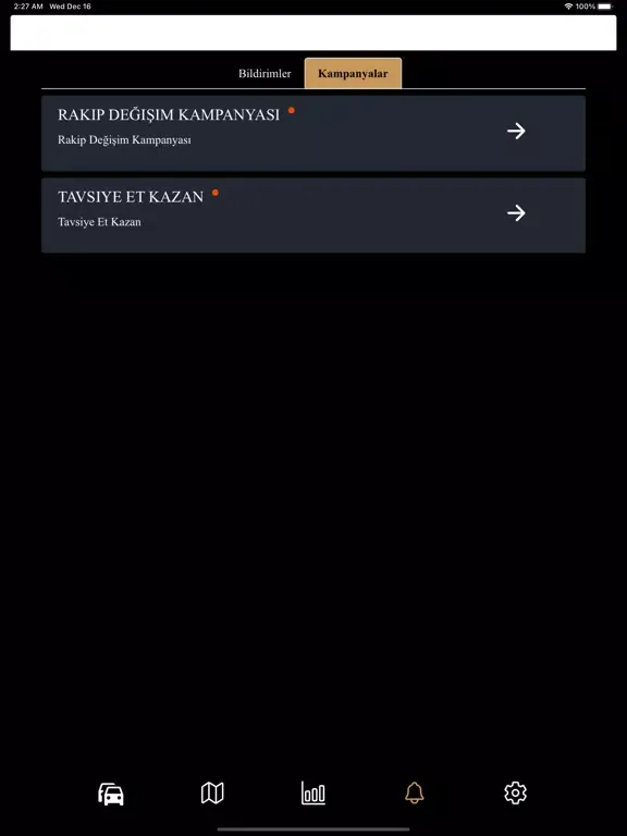 Captures d'écran de Anka Araç Takip iPad 