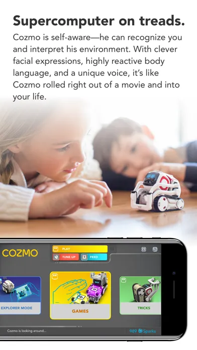 Capturas de pantalla de Cozmo