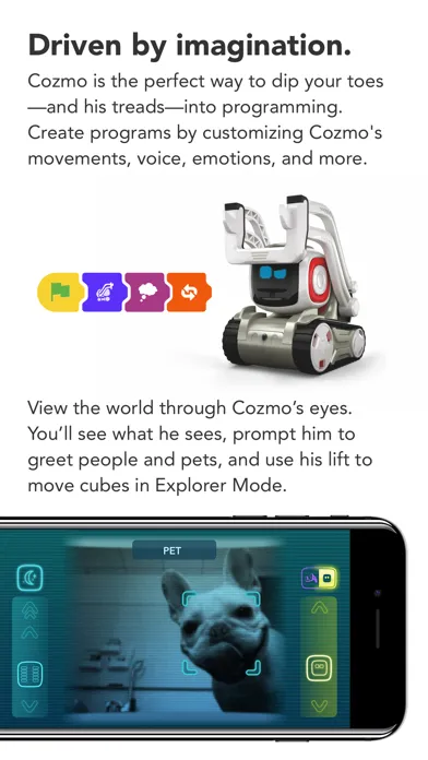 Capturas de pantalla de Cozmo