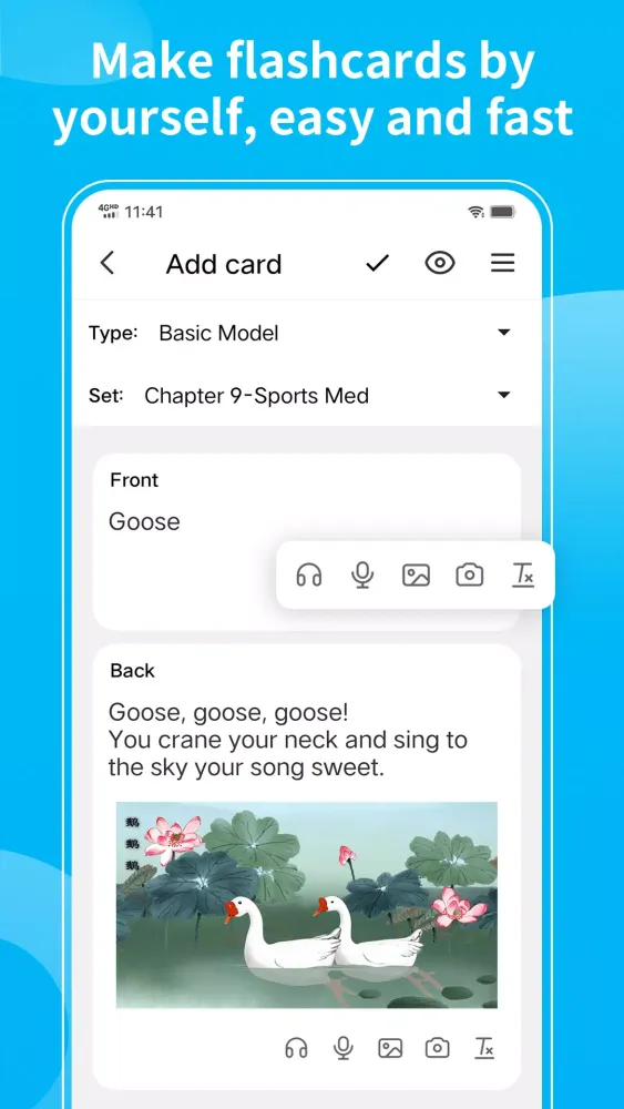 Tangkapan skrin Nice Flashcard
