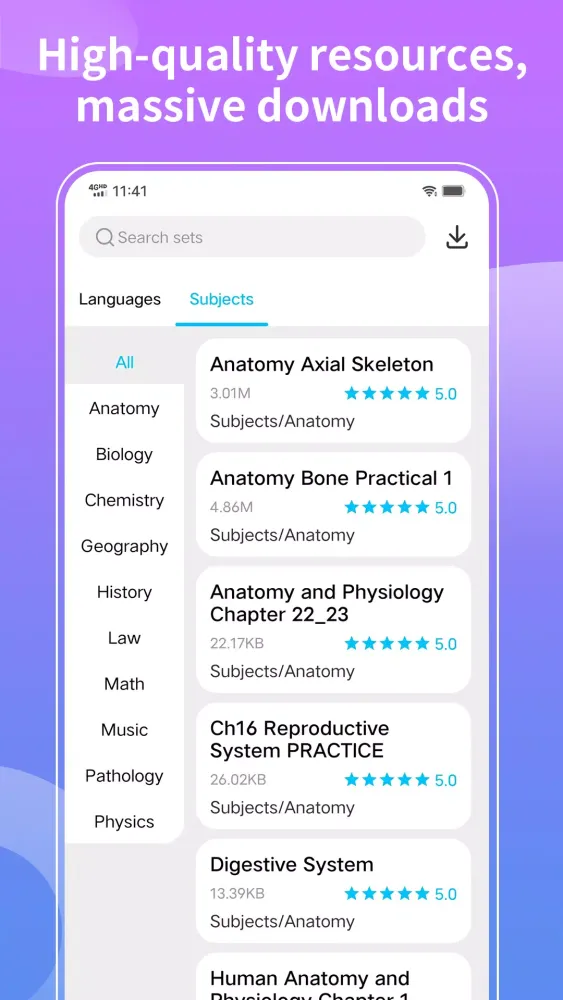 Tangkapan skrin Nice Flashcard