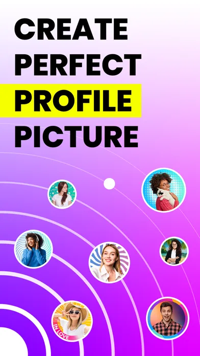 Profile Picture Maker & Editor Screenshots