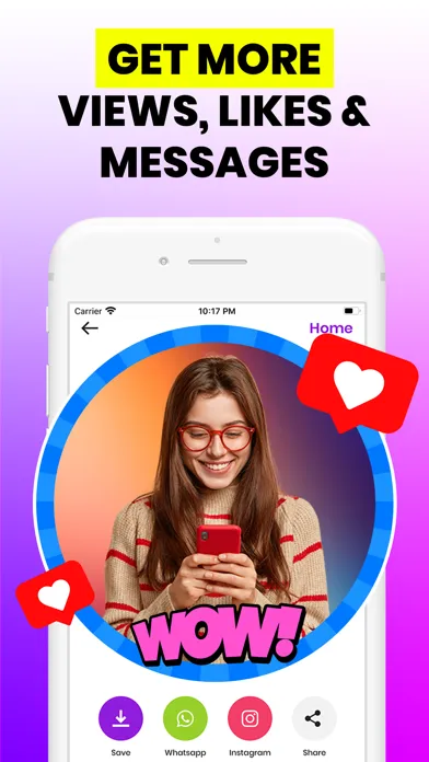 Profile Picture Maker & Editor Screenshots