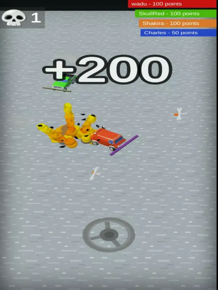 ภาพหน้าจอของ Carz.io iPad 