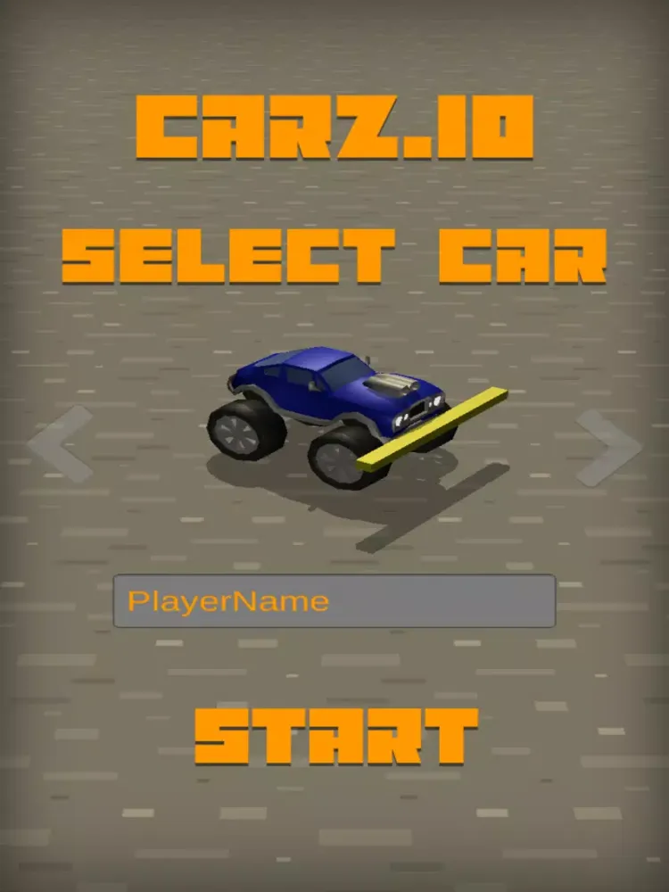 ภาพหน้าจอของ Carz.io iPad 