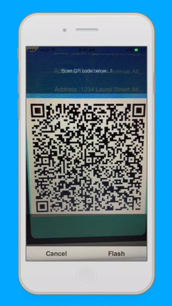 Share and Scan Contact應用截圖