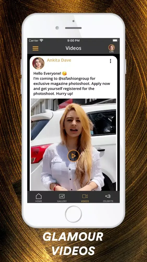 Captures d'écran de Ankita Dave Official App